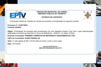 Extrato de Contrato