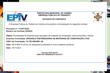 Extrato de Contrato