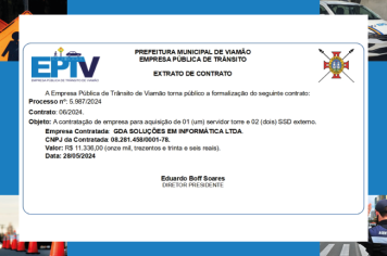 Extrato de Contrato 06/2024