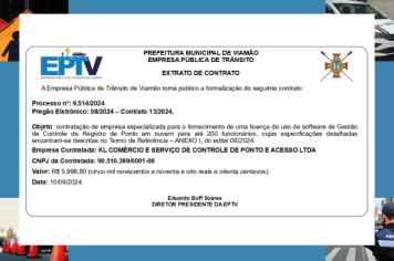 Extrato de Contrato