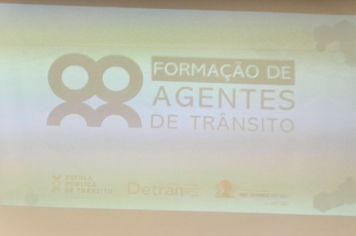 Formatura do Curso de Formação de Agentes de Trânsito