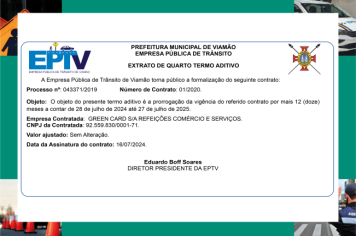 Extrato de Quarto Termo Aditivo