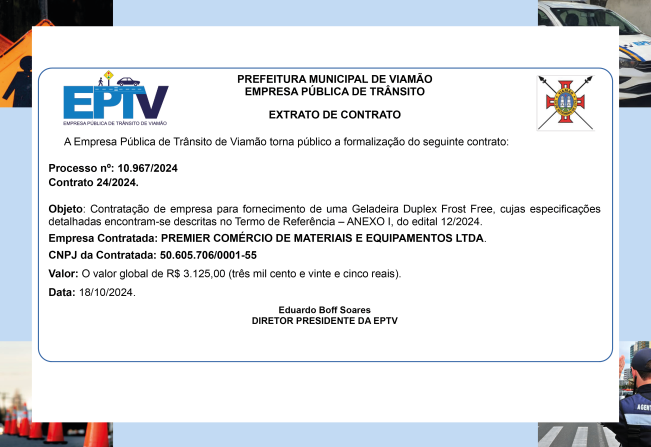 Extrato de Contrato