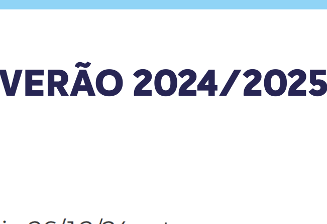 Horário de verão 2024/2025