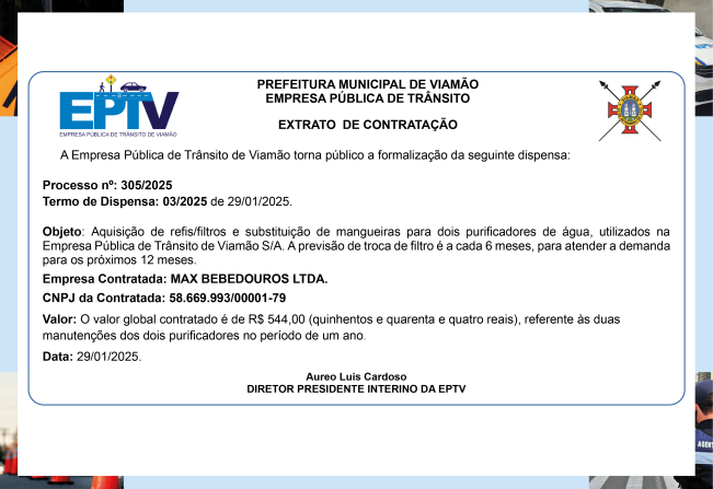 Extrato de Contrato