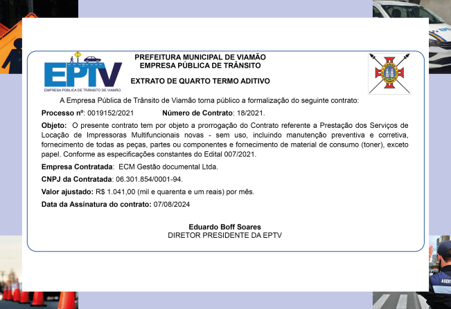 Extrato de Quarto Termo Aditivo