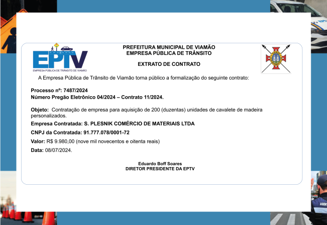 Extrato de Contrato