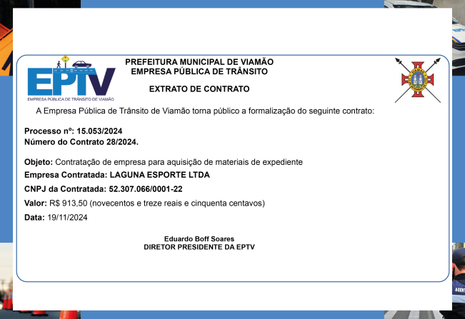 Extrato de Contrato