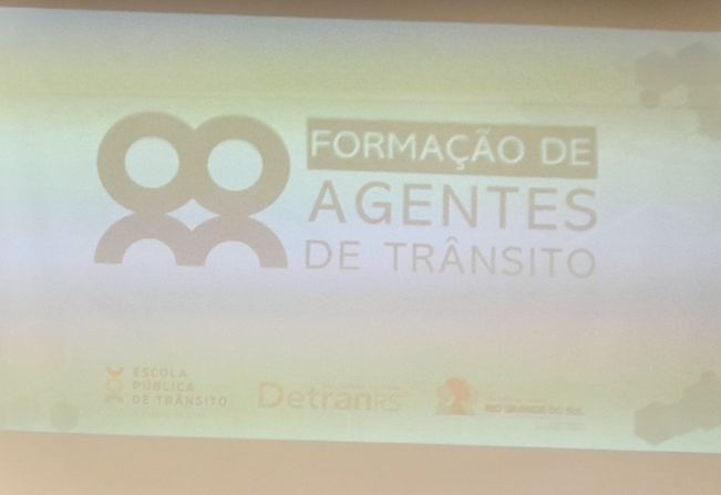 Formatura do Curso de Formação de Agentes de Trânsito