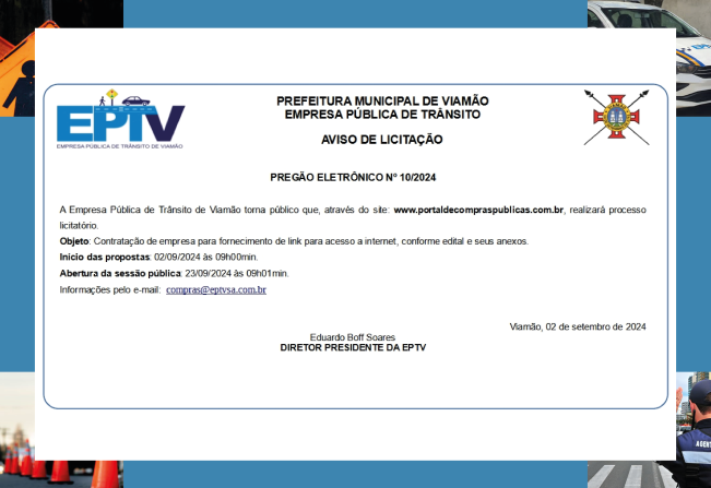 Aviso de Licitação